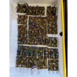 Collection of Hand Painted Plastic 25mm American 1846 Infantry