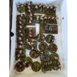 Collection of Hand Painted plastic 25mm American War of Independence British Soldiers