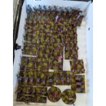 Collection of Hand Painted 25mm British Indian Infantry 1940s