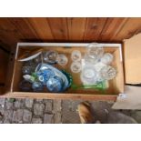 2 Boxes of assorted glassware and bygones