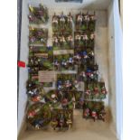 Collection of Hand Painted Plastic 25mm Ottoman Turkish Cavalry and Infantry