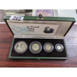 Boxed Proof Silver Britannia Proof Set boxed with certificate