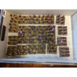 Collection of Hand Painted Metal & Plastic 25mm Franco Prussian Soldiers