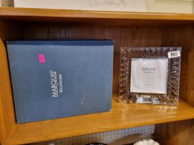 Boxed Waterford Marquis Wedding Petals picture frame