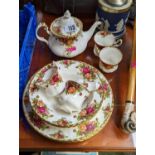 Collection of Royal Albert Old Country Roses Tea ware