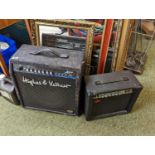 Hughes & Kettner Attax Amplifier and a Stag Amp