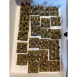 Collection of Hand Painted Plastic 25mm Mogul Soldiers