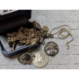 Collection of assorted Silver jewellery inc. SIlver Coin, Pendant etc