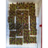 Collection of Hand Painted Plastic 25mm Garibaldini Infantry