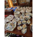 Extensive collection Regency pattern Dinner service