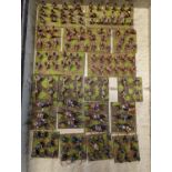 Collection of Hand Painted Metal 25mm Napoleonic French Soldiers