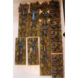 Collection of Hand Painted Plastic 25mm Prussian Napoleonics Soldiers