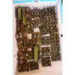 Collection of Hand Painted Plastic 25mm French Napoleonic 1806 Soldiers