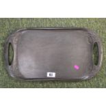 Archibald Knox for Liberty, a Tudric pewter Art Nouveau tray: of rectangular outline having