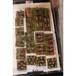 Collection of Hand Painted Plastic 25mm 19thC Spanish Soldiers