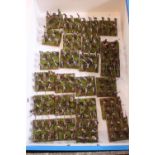 Collection of Hand Painted Plastic 25mm French Napoleonic 1806 Soldiers