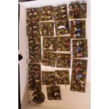 Collection of Hand Painted Plastic 25mm Turkish Soldiers