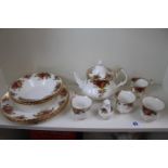 Collection of Royal Albert Old Country roses tea and dinner ware