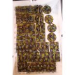 Collection of Hand Painted Plastic 25mm Saxon 1866 Soldiers