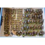 Collection of Hand Painted Plastic & Metal 25mm Crimean Russian Soldiers