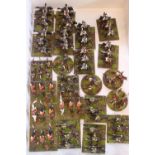 Collection of Hand Painted Metal 25mm 19thC French Cavalry Soldiers