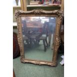 19thC Gilt Gesso famed mirror