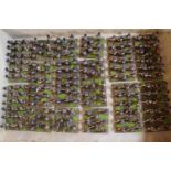 Collection of Hand Painted Plastic 25mm French Napoleonic Soldiers