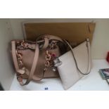 Michael Kors Handbag with paper bag and a Osprey Handbag