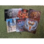 Collection of Motorhead Vinyl Records to include Bomber, Rock N Roll, Iron fist etc (7)