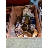 Box of assorted Clock movements and clocks