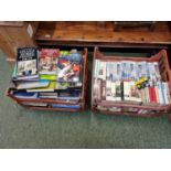 2 Boxes of assorted Books inc Patrick O'Brian