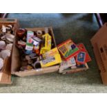 Collection of assorted Games, Toy vehicles, ceramics and bygones