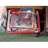 Box of Vintage Comics inc 2000AD and Slaine