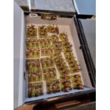 Collection of Hand Painted Plastic 25mm Austrian Soldiers