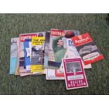 Collection of assorted Football programmes inc. Arsenal v Colchester United 1958, West Ham United