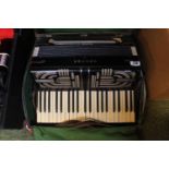 Hohner Tango V Piano Accordion in fitted case