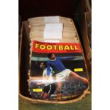 Collection of assorted Football magazines inc. Shoot, Jimmy Hills Football etc