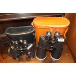 Pair of Tohyoh Binoculars and a Pair of Commodore binoculars