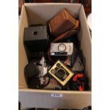 Collection of assorted Cameras inc. Praktica, Kodak etc