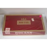Cigars; sealed box of 50 Roi-Tan panetelas