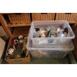 3 Boxes of assorted Bygones and ceramics
