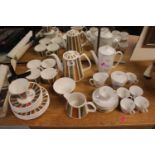 Lord Nelson pottery Tea Set and a European Coffee set