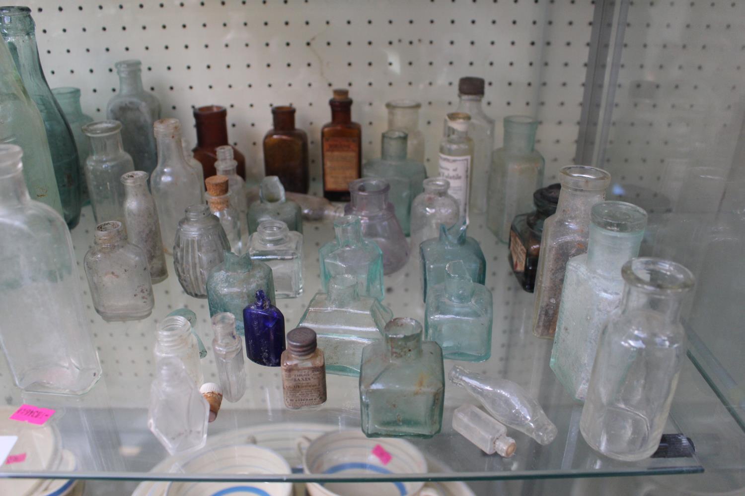 Collection of Antique Bottles to include Seeds of Preston Codd bottle, green glass Poison not to - Image 2 of 5