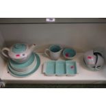 Poole Pastel Tea Set