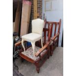 2 Old Charm Elbow chairs