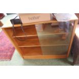Glass fronted Mid Century bookcase