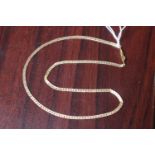 9ct Gold Ladies necklace 10.7g total weight