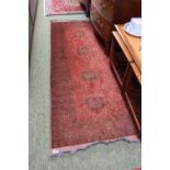 Afghan Red Ground Rug