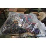 Bag of Costume jewellery inc. Necklaces and bangles