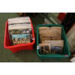2 Boxes of assorted 78rpm and other Records